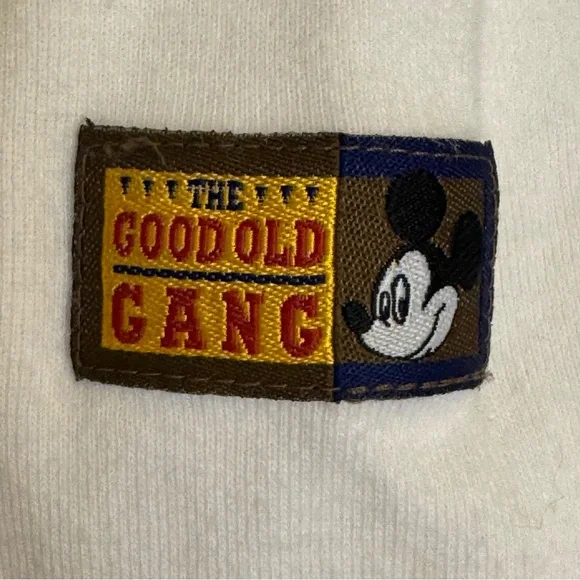 Disney White Cotton Embroidered Long-sleeved Shirt Size Medium - Picture 5 of 6